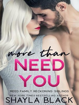 cover image of More Than Need You